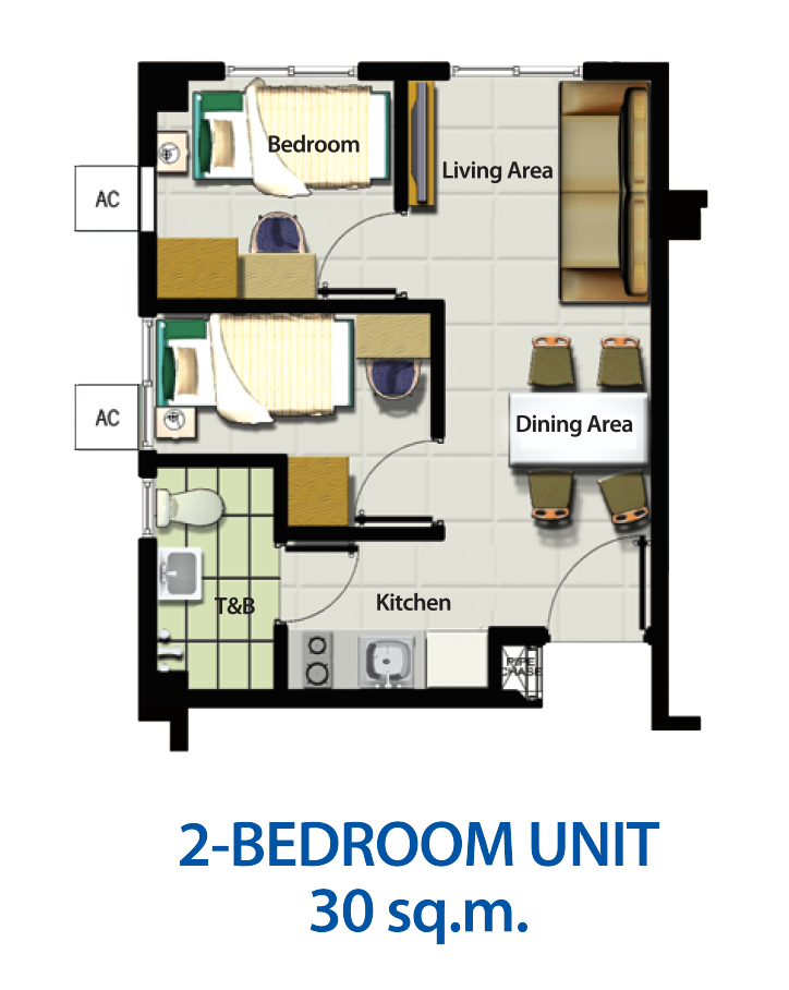 Floor Plan For 30 Sqm